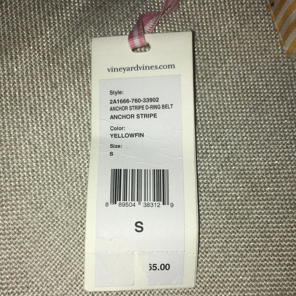 NWT Vineyard Vines Anchor Silk Belt Bundle main image 7